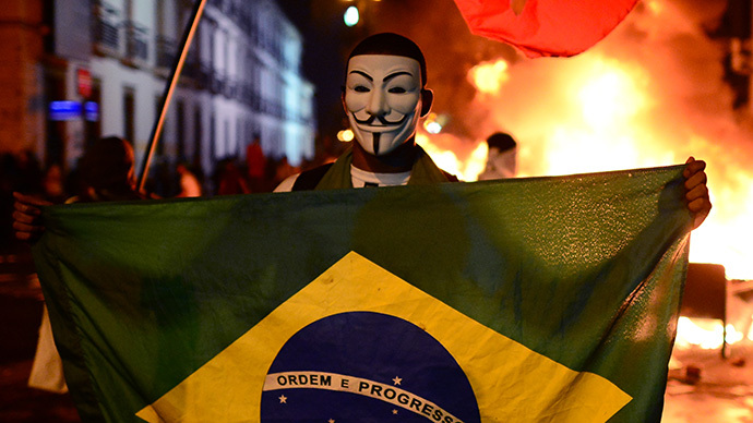 #OpWorldCup: Anonymous wages cyber attacks against Brazil govt