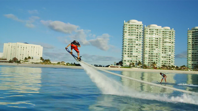 Aquatic hoverboard goes on sale, takes water sports to