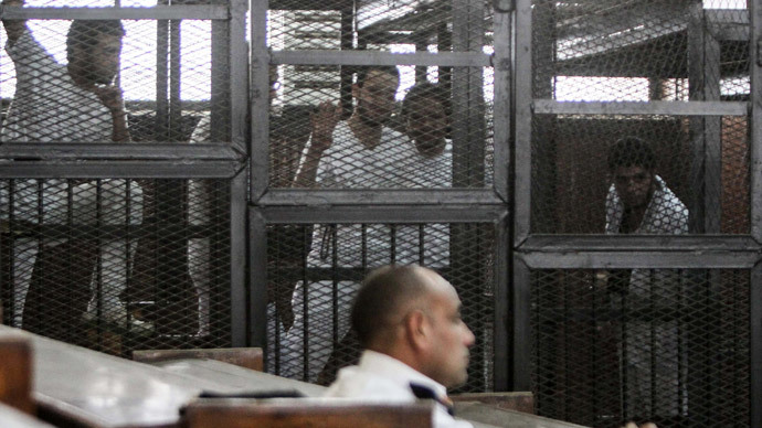 RT condemns Egypt's jailing of Al Jazeera journalists