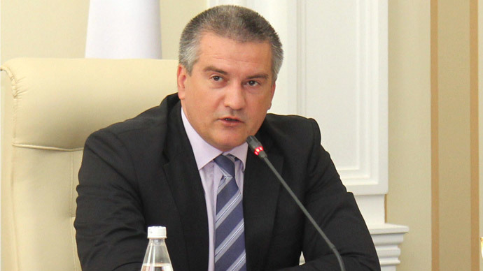 SergeyAksyonov, Acting Head of the Republic of Crimea and Chairman of the Crimea Council of Ministers (RIA Novosti / Andrey Iglov)