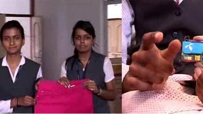 Anti-rape jeans and bra: Indian college girls invent range of security gear