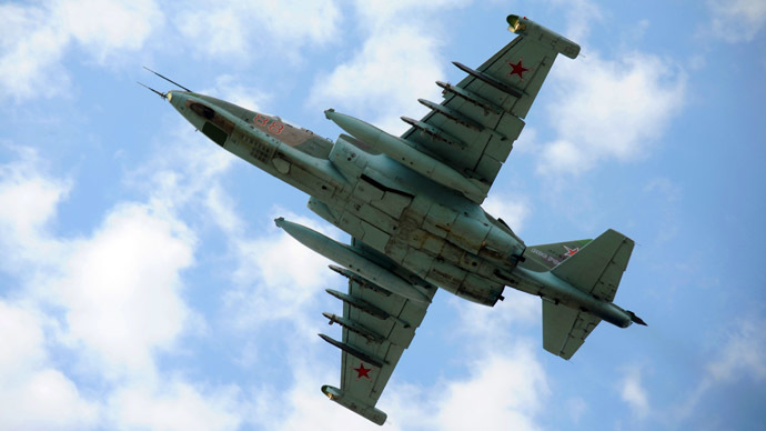 A Sukhoi Su-25 fighter jet (RIA Novosti/Lesya Polyakova)