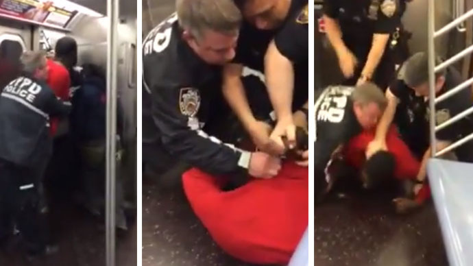 Manspreading on New York Subways Is Target of New M.T.A 