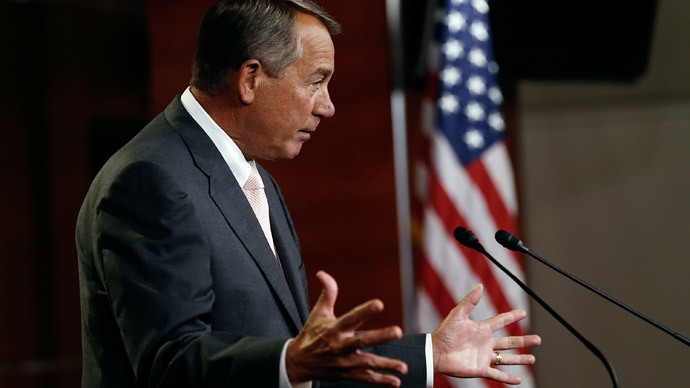 U.S. Speaker of the House John Boehner.(AFP Photo / Win McNamee)