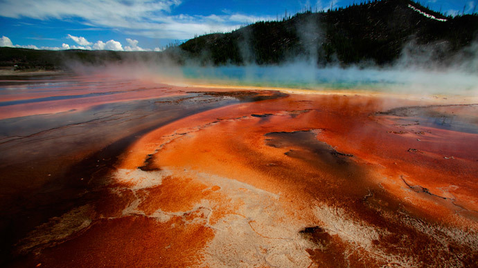 Yellowstone supervolcano 'turned the asphalt into soup' shutting down Natl. Park's roads