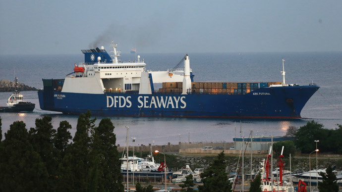 200 tons of Syrian chemicals arrive in UK for destruction
