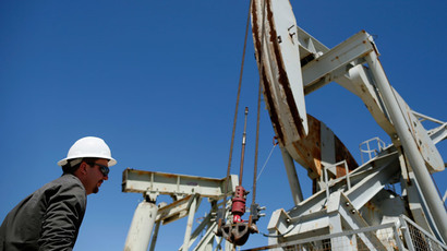 A pumpjack brings oil to the surface in the Monterey Shale, California (Reuters / Lucy Nicholson)