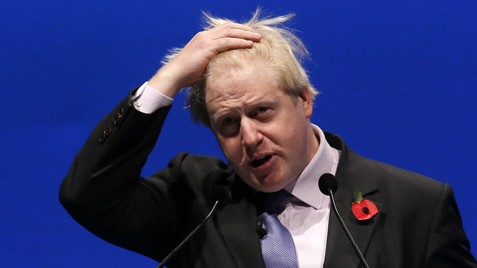 London Mayor, Boris Johnson, is exasperated by London-based residents who oppose large-scale development projects in their respective localities. (Reuters/Stefan Wermuth)