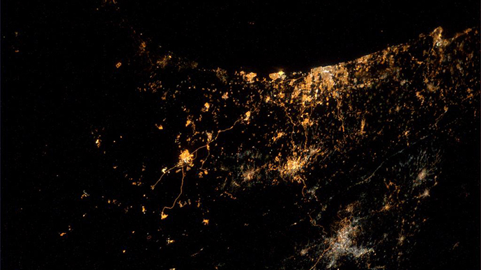 ‘Saddest photo yet’: Astronaut photographs Gaza offensive from space