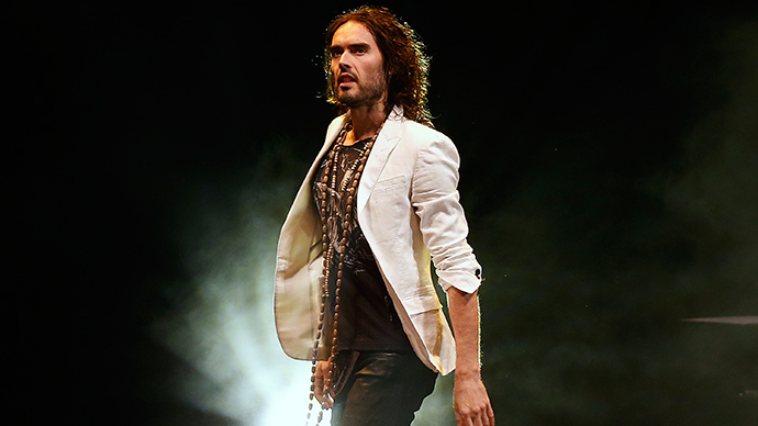 British comedian Russell Brand (Reuters / Olivia Harris)
