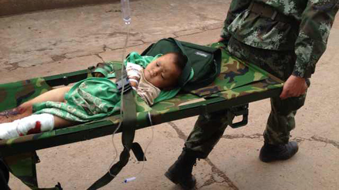 China quake death toll rises to 381, over 1,800 injured (PHOTOS)