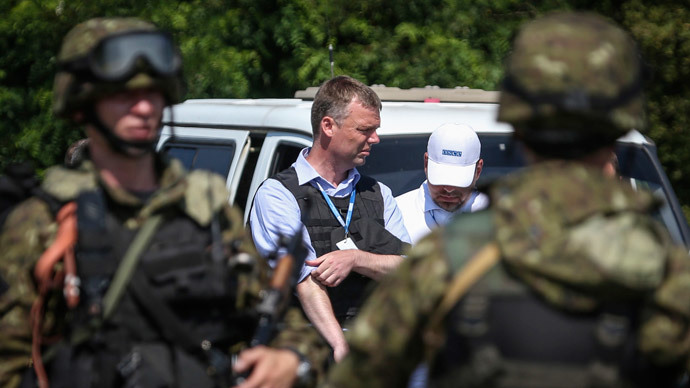 OSCE: No Russian violations on Ukrainian border