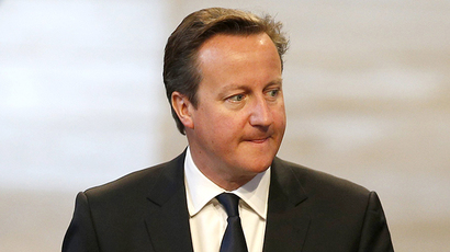Britain's Prime Minister David Cameron (AFP Photo / Russell Cheyne)