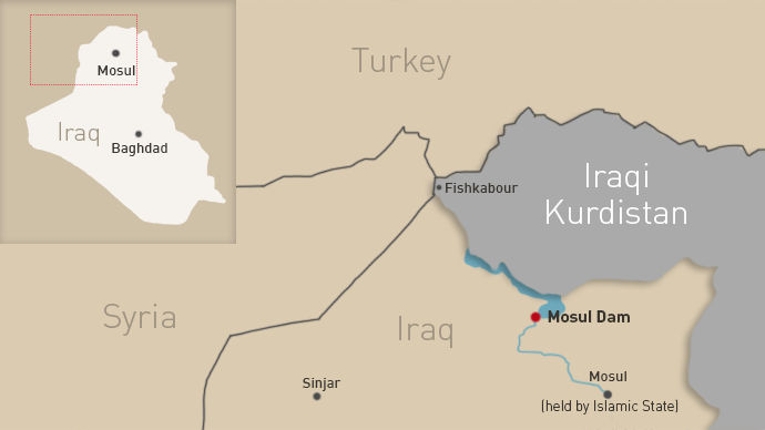 ‘World’s most dangerous’: Iraq’s retaken Mosul Dam could cause 500,000 deaths in days