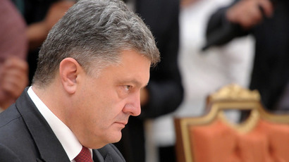 Ukrainian President Petro Poroshenko.(RIA Novosti / Alexei Druzhinin)