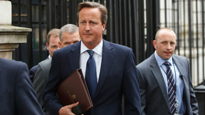 Britain's Prime Minister David Cameron.(Reuters / Luke MacGregor)
