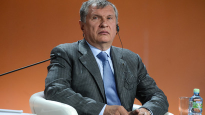 Igor Sechin, president, chairman of the management board and deputy chairman of the board of directors at OJSC Rosneft.(RIA Novosti / Vladimir Astapkovich)