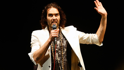 British comedian Russell Brand (Reuters / Olivia Harris) 