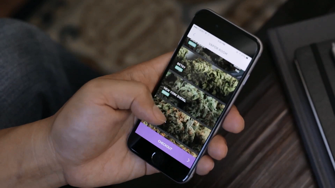 Weed express: Marijuana app offers on-demand home delivery 