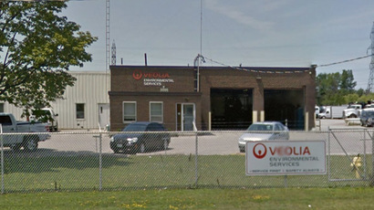 Veolia Environmental Services location in Sarnia, Ont. (Screenshot from Google Maps)