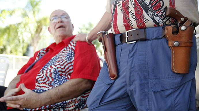 Armed crowd marches through downtown St. Louis (PHOTOS, VIDEO)