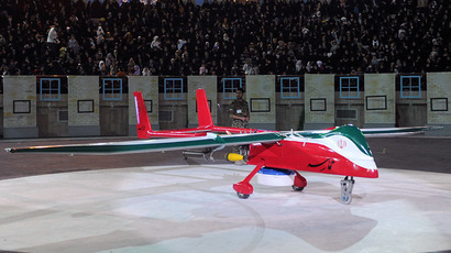 Iranian made drone "Epic" (AFP Photo/ISNA News)