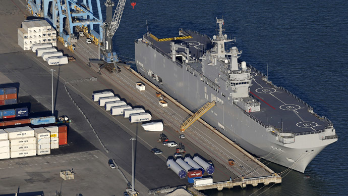 Mistral ships won’t be delivered to Russia Nov. 14 – French Defense Minister