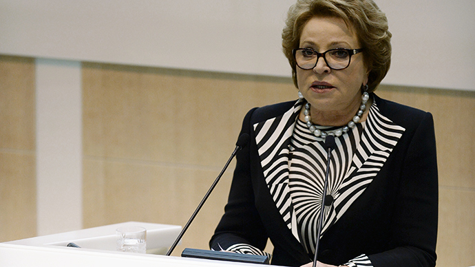 Valentina Matviyenko (RIA Novosti / Valeriy Melnikov)