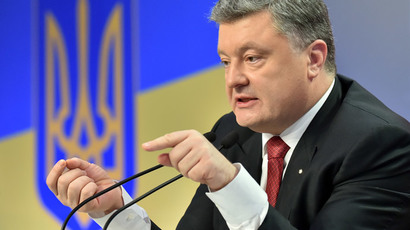 Ukrainian President Petro Poroshenko.(AFP Photo /  Sergei Supinsky)