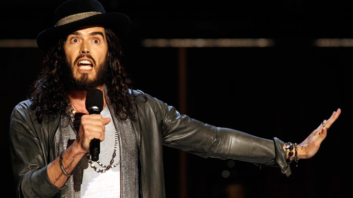 Russell Brand compares ‘insidious’ Fox News to Charlie Hebdo terrorists