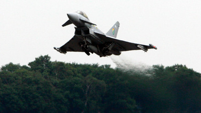 A Typhoon jet fighter.(Reuters / Darren Staples)