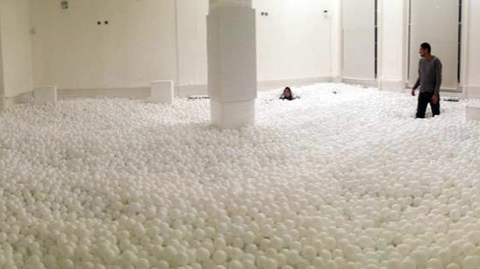 Balls! Thousands give adults a chance to kid around