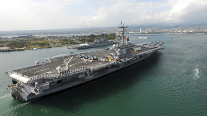 USS Ronald Reagan. (Reuters/Specialist 3rd Class Dylan McCord/U.S. Navy)