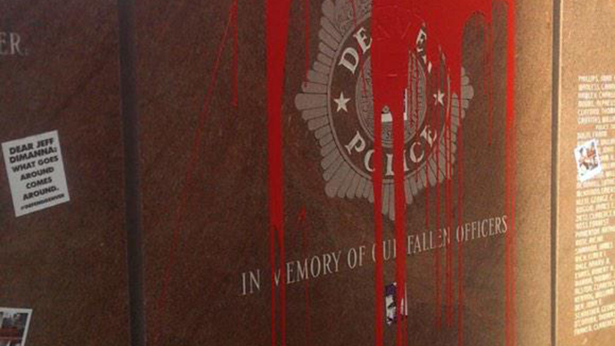 Police anger over desecrated Denver memorial