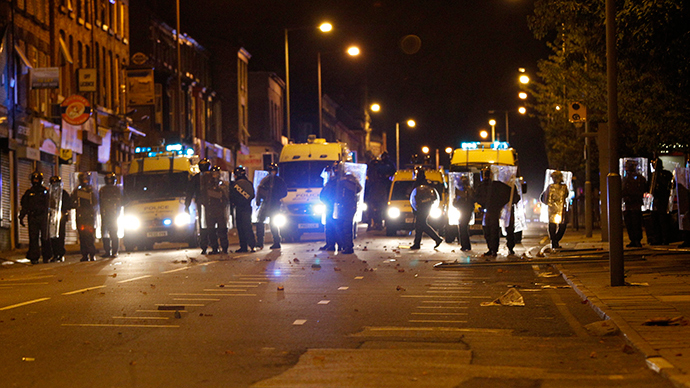 ‘100 riot police’ clash with housing justice activists in South London, 6 arrested