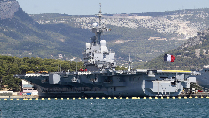 France deploys aircraft carrier against ISIS in Iraq - ministry