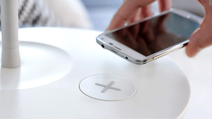 No more wires: Ikea unveils furniture with built-in wireless device charging