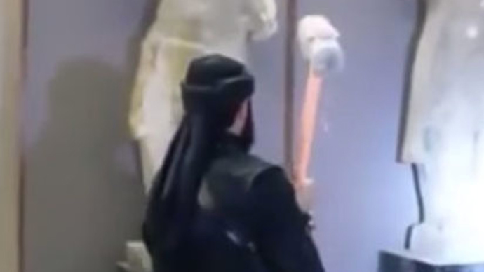 Ancient statues destroyed by ISIS fake, real ones safe – report