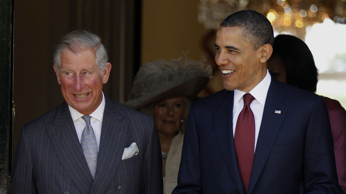 Obama & Prince Charles in US talks, MidEast likely to top agenda