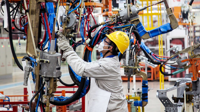 China’s manufacturing PMI falls to 11-month low