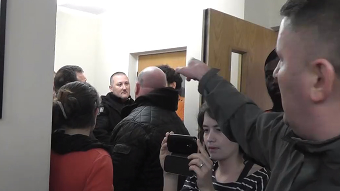 UKIP heavies? Far-right Britain First rallies to Farage’s defense, attacks left-wing rivals (VIDEO)