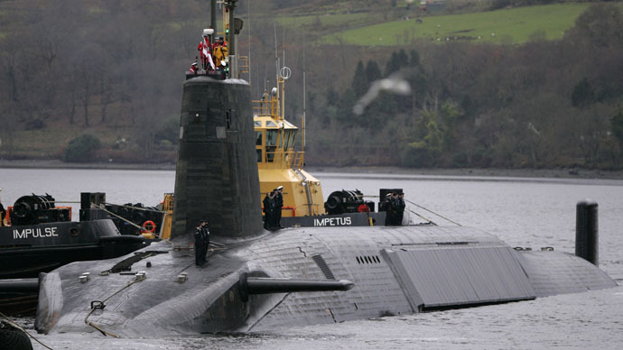Trident nukes being exploited for ‘petty electoral politics’ – military chiefs