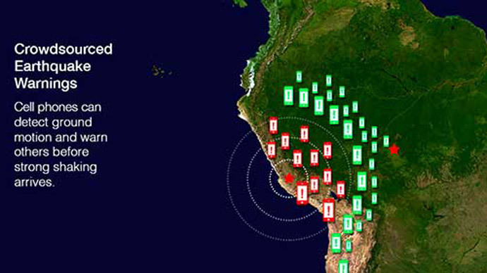 Smartphones could be used as earthquake early-warning systems