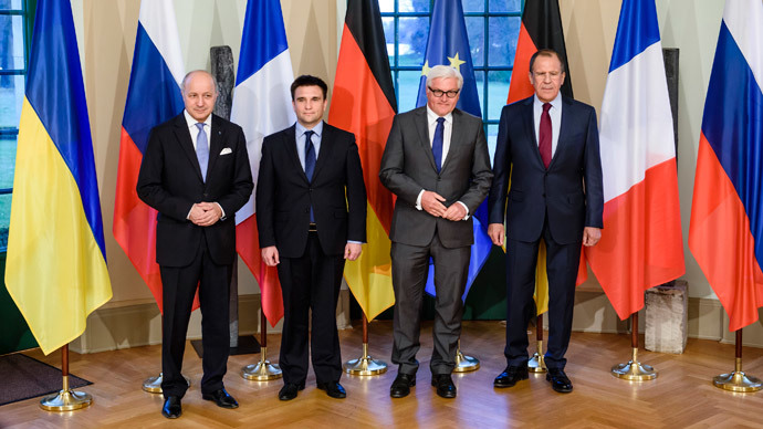 Normandy Four backs withdrawal of tanks, small artillery from Ukraine ceasefire line