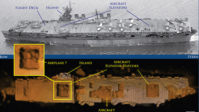 Atomic WWII test ship rediscovered on floor of Pacific Ocean