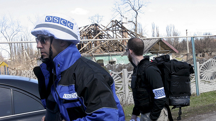 Ukraine ceasefire violations blamed on ‘unidentified third party’ – OSCE