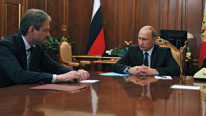 Putin urges to fill Russian market with domestic food quickly
