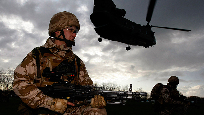 UK troops showcase arms industry wares, help ‘flog weaponry to dictatorships’