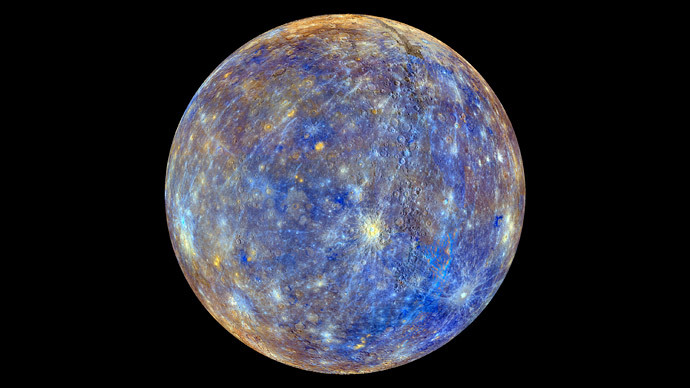 An image of the planet Mercury (Reuters / NASA / Johns Hopkins University Applied Physics Laboratory / Carnegie Institution of Washington / Handout)