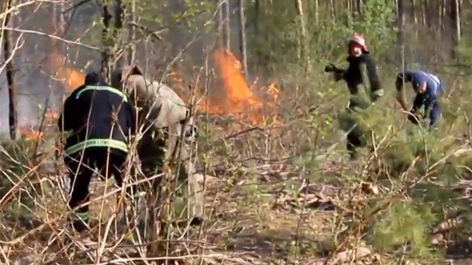 Smoke from Chernobyl fire could spread radiation far and wide - experts